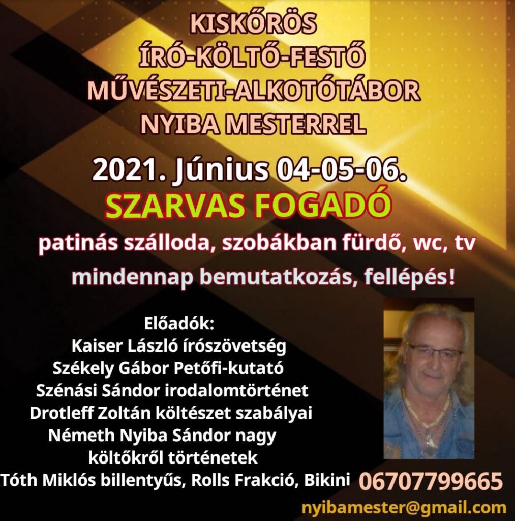 Művészeti alkotótábor Nyiba mesterrel