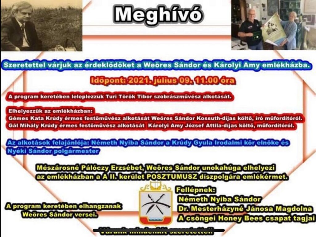 Weöres Sándor Csöngén